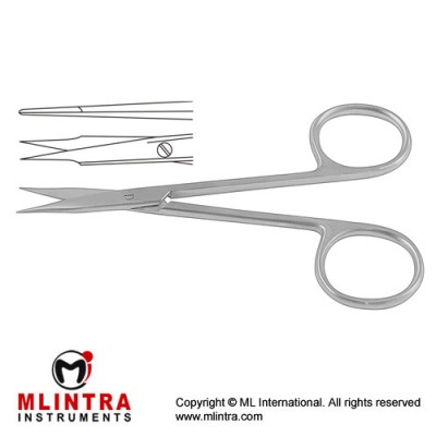 Stevens Tenotomy Scissor Straight - Sharp/Sharp Stainless Steel, 11 cm - 4 1/2"